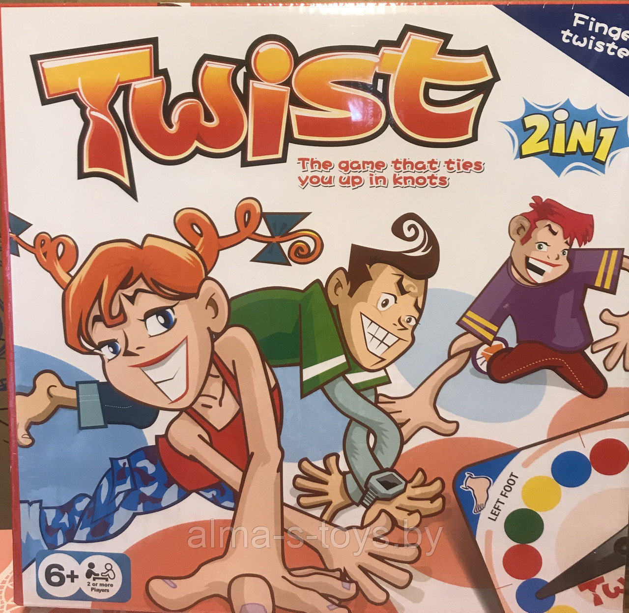 Игра Твистер 2 в 1