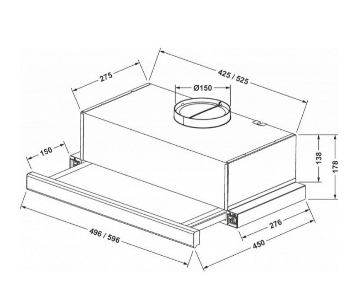 Вытяжка Zorg Technology Kleo (TL) 700 50 IS - фото 6 - id-p129868724