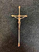Крест 30 см бронзовый с распятием Filomat