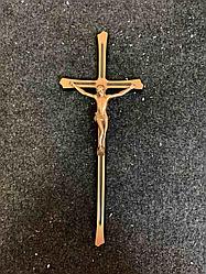 Крест 35 см бронзовый с распятием Filomat