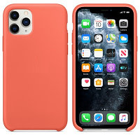 Силиконовый чехол оранжевый для Apple iPhone 11 Pro Max