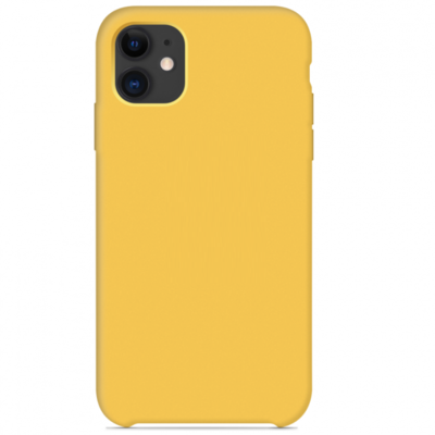 Силиконовый чехол цвет лимонад для Apple iPhone 11 - фото 1 - id-p129881748