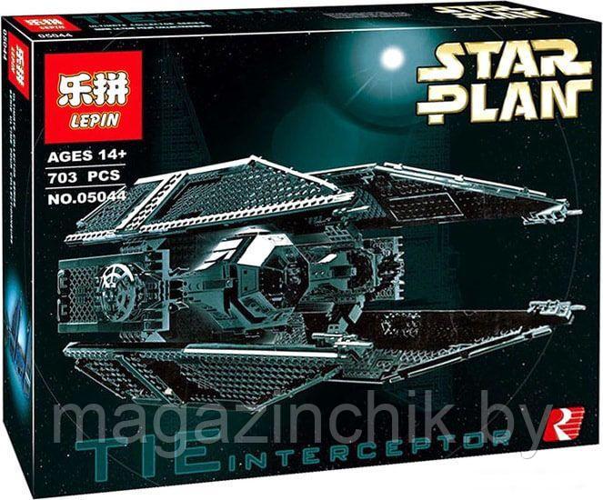 Конструктор Lepin 05044 Перехватчик TIE, аналог Лего Звездные Войны 7181