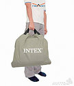 Надувная односпальная кровать Интекс Intex 67742 с подголовником 99*191*38 см со встроенным электронасосом, фото 6