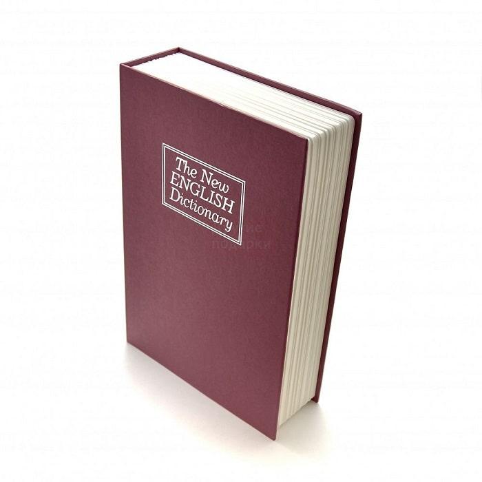 Сейф- копилка «English Dictionary» металлический 18 см. микс - фото 4 - id-p105685816