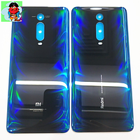Задняя крышка (корпус) для Xiaomi Mi 9T (Mi9T), Redmi K20, цвет: синий (надпись Mi)