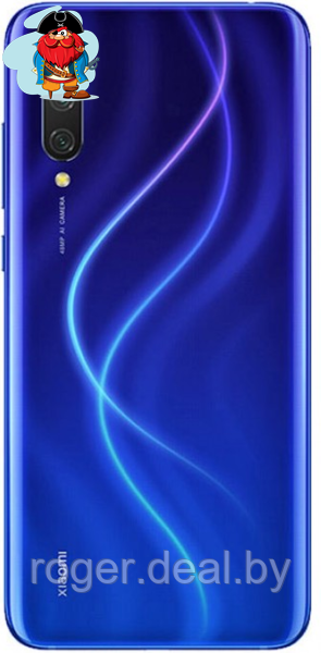Задняя крышка (корпус) для Xiaomi Mi 9 Lite (Mi9 Lite), цвет: синий - фото 1 - id-p129889593