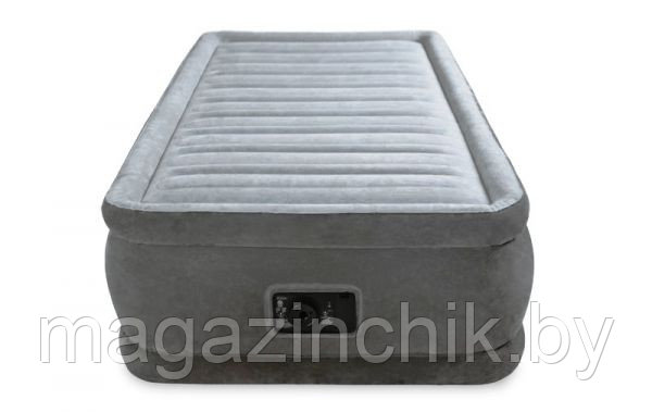 Надувная односпальная кровать Интекс 64412 99х191х46 см со встроенным насосом 220В, Intex - фото 8 - id-p8997097