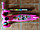 Самокат детский трехколесный MICMAX MINI с принтом Disney регулируемой по высоте ручкой и СВЕТЯЩИМИСЯ КОЛЕСАМИ, фото 6