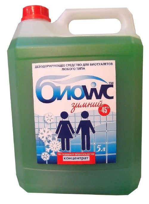 Жидкость для биотуалета БИОwc LUXE Plus 5 л (зимняя)