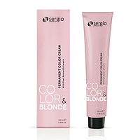 Sergio Professional COLOR&BLONDE 100 мл Крем-краска стойкая для окрашивания волос (в ассортименте)