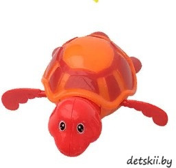Игрушка заводная водоплавающая Мешок Подарков Красная черепаха - фото 1 - id-p129920584