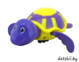 Игрушка заводная водоплавающая Мешок Подарков Фиолетовая черепаха - фото 1 - id-p129920585