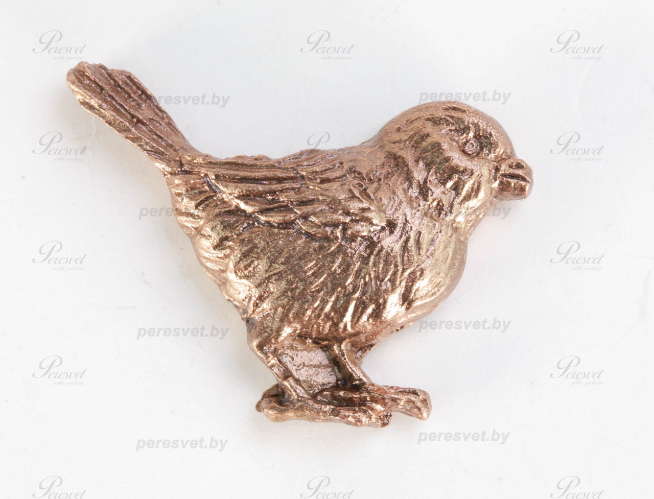 Эмблема Птица №1 литьё художественное из бронзы