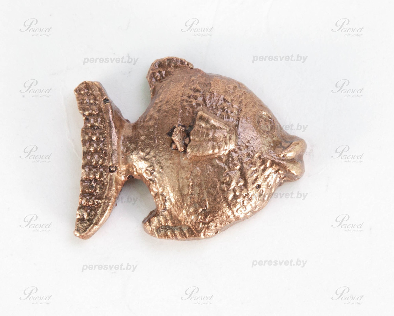 Бронзовое изделие Рыбка художественное литьё - фото 1 - id-p115507021