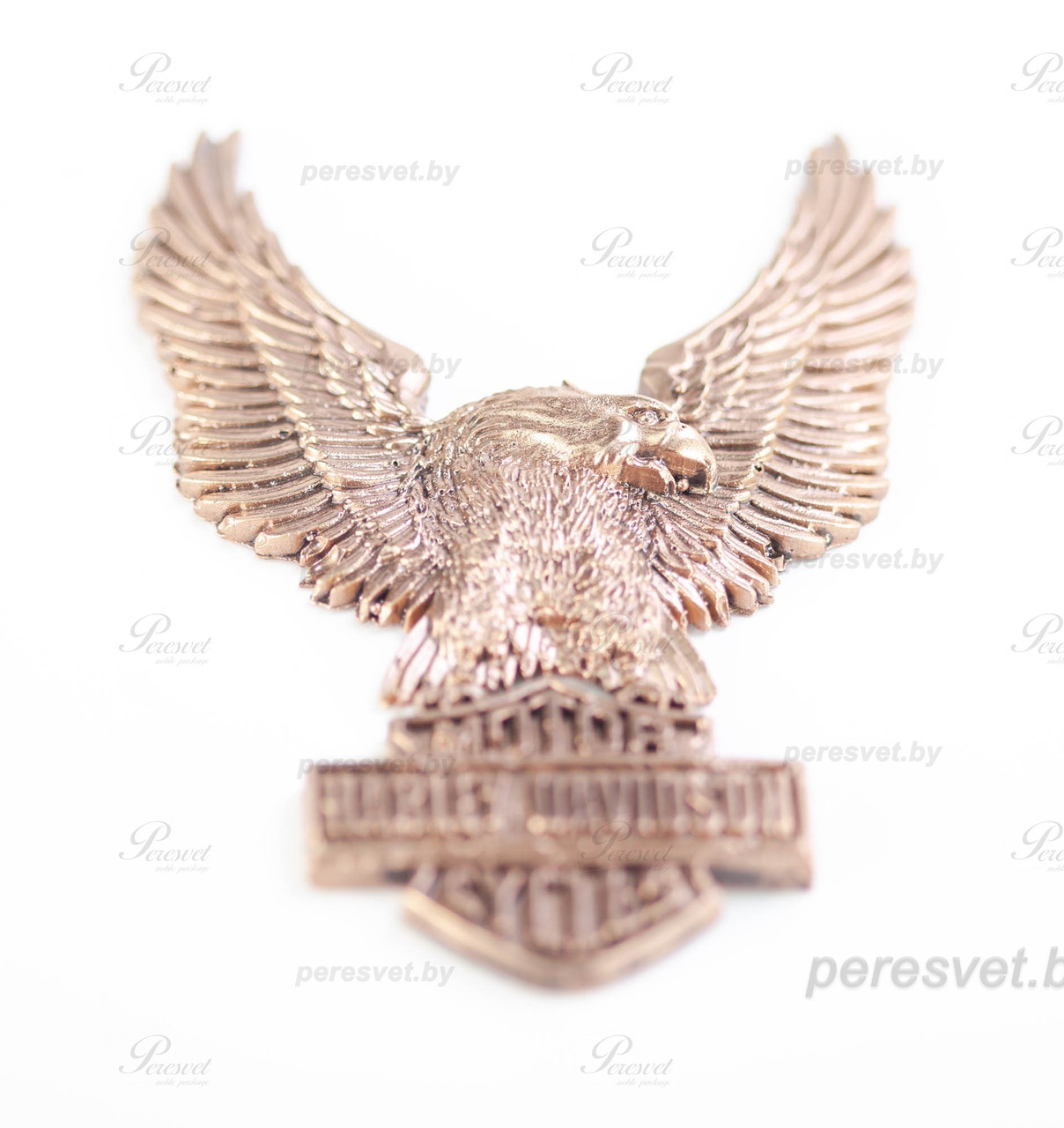 Символ HARLEY-DAVIDSON художественное литьё из бронзы - фото 2 - id-p115507023