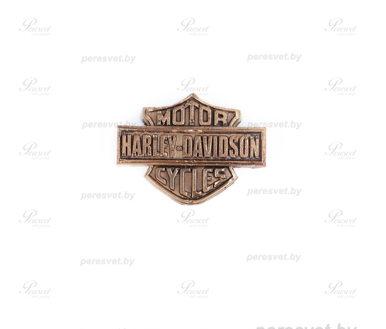 Шильда HARLEY-DAVIDSON художественное литьё из бронзы