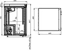 Холодильный шкаф Polair +1...+10 Bravo 720х660х1100 на 150л., фото 3
