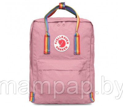 Рюкзак Fjallraven KANKEN Classic Rainbow Розовый  с радужными ручками