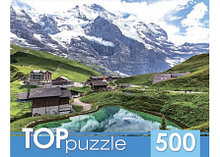 ПАЗЛЫ 500 элементов. Озеро в горах