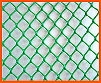 Сетка ПВХ. Пластиковый забор высота 1,6 м. Садовая решетка. Декоративная сетка., фото 1