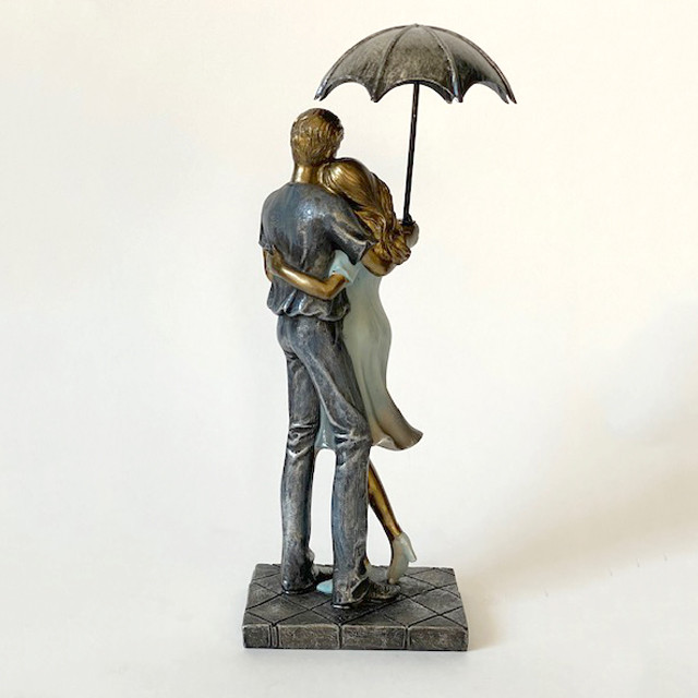 Фигура интерьерная Пара под зонтом Прогулка - фото 3 - id-p129940145
