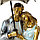 Фигура интерьерная Пара под зонтом Идилия, фото 2
