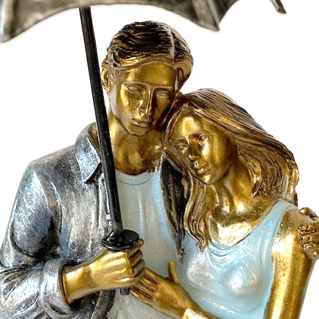 Фигура интерьерная Пара под зонтом Идилия - фото 2 - id-p129941056