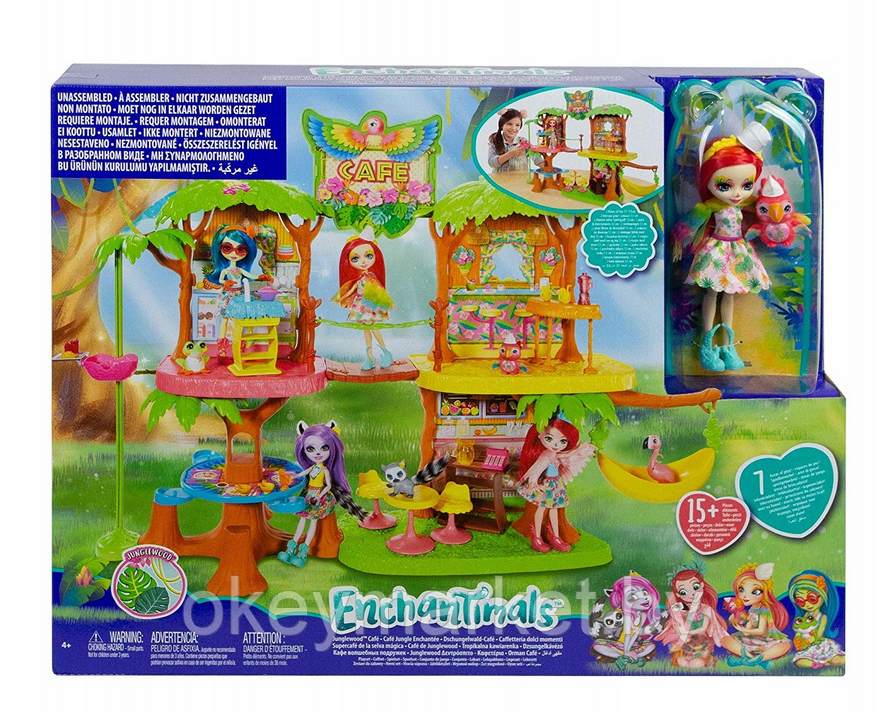 Игровой набор Mattel Enchantimals Джунгли-кафе GFN59, фото 2
