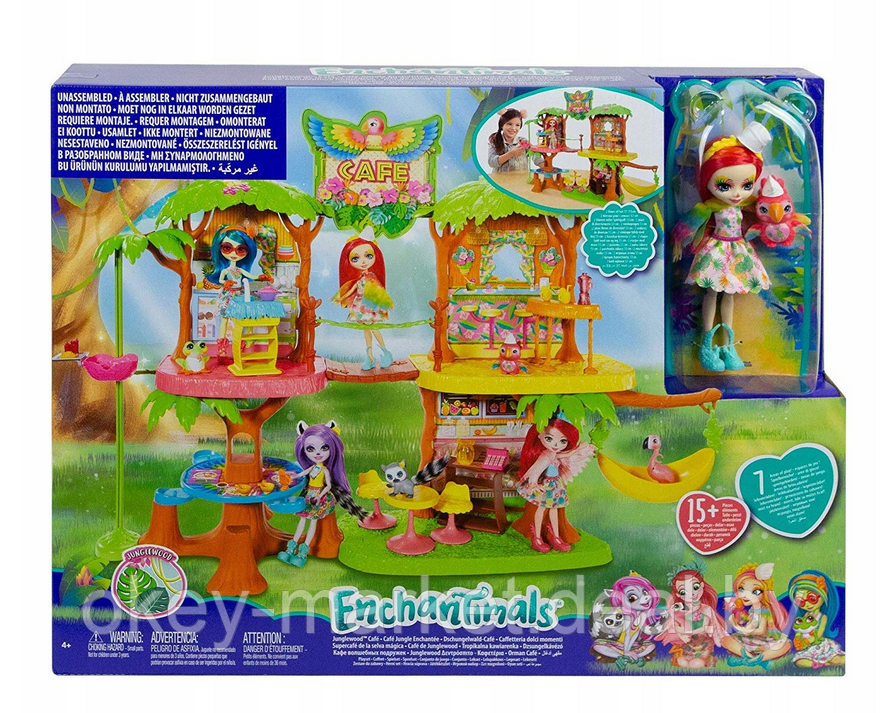 Игровой набор Mattel Enchantimals Джунгли-кафе GFN59 - фото 1 - id-p129945107