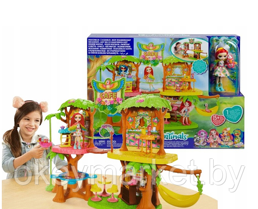 Игровой набор Mattel Enchantimals Джунгли-кафе GFN59, фото 2