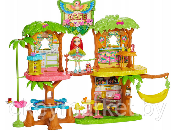 Игровой набор Mattel Enchantimals Джунгли-кафе GFN59, фото 3