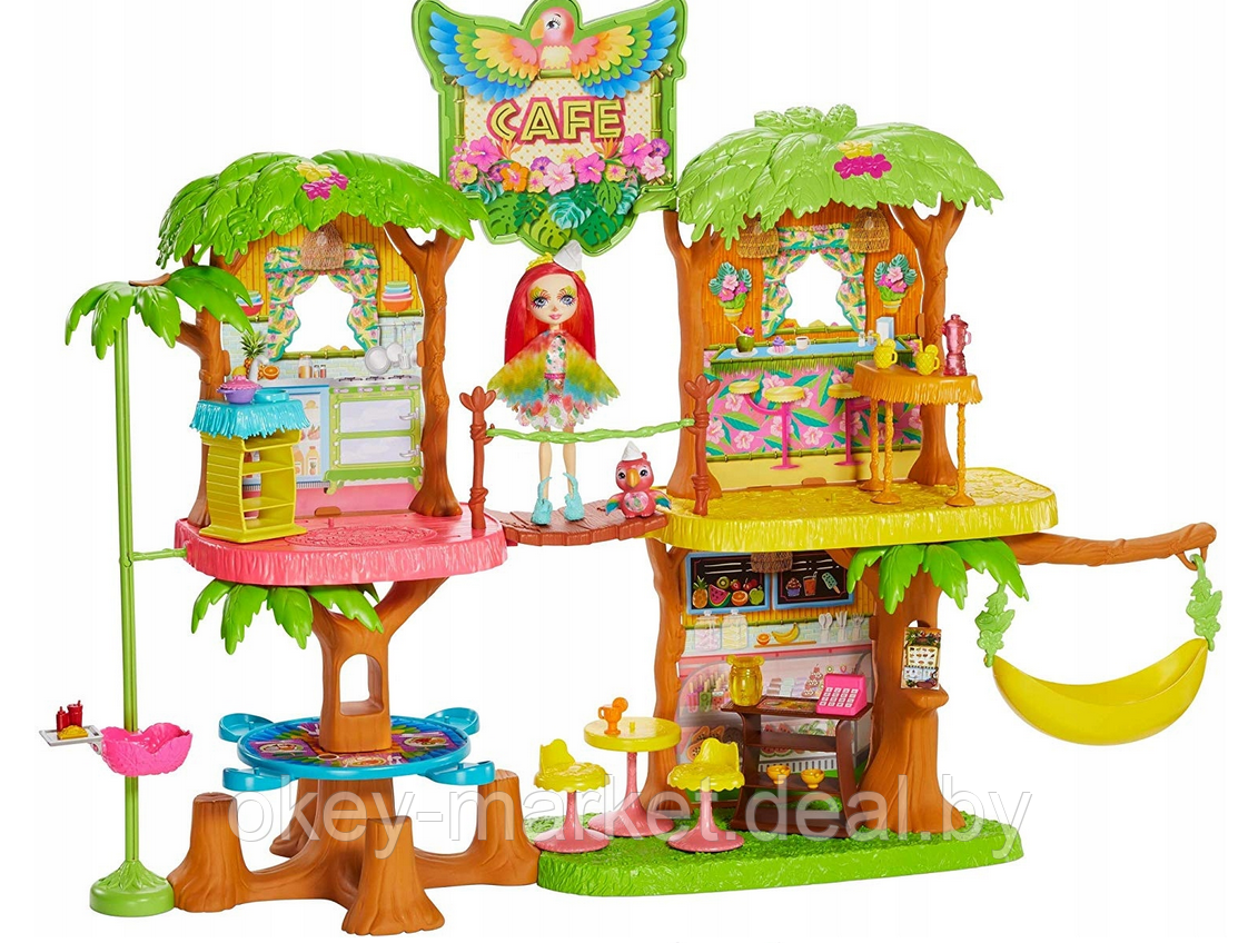 Игровой набор Mattel Enchantimals Джунгли-кафе GFN59 - фото 3 - id-p129945107