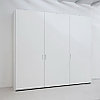 Белый компланарный шкаф, трехдверный Bortoluzzi Slider L для спальни на заказ в Минске