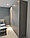Современный компланарный шкаф для спальни SLIDER Bortoluzzi (Бортолуцци), фасады матовый МДФ, фото 2