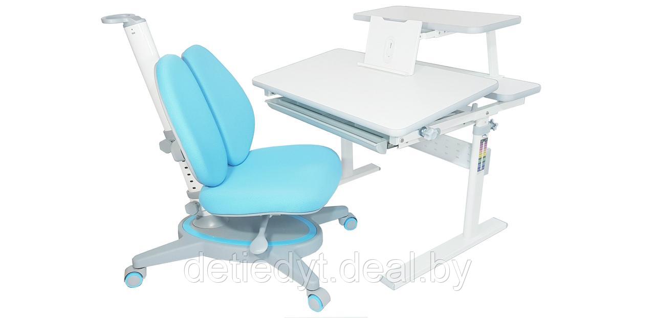 Растущая парта Study Desk E202S + стул Smart DUO MC204 розовый - фото 2 - id-p129976453