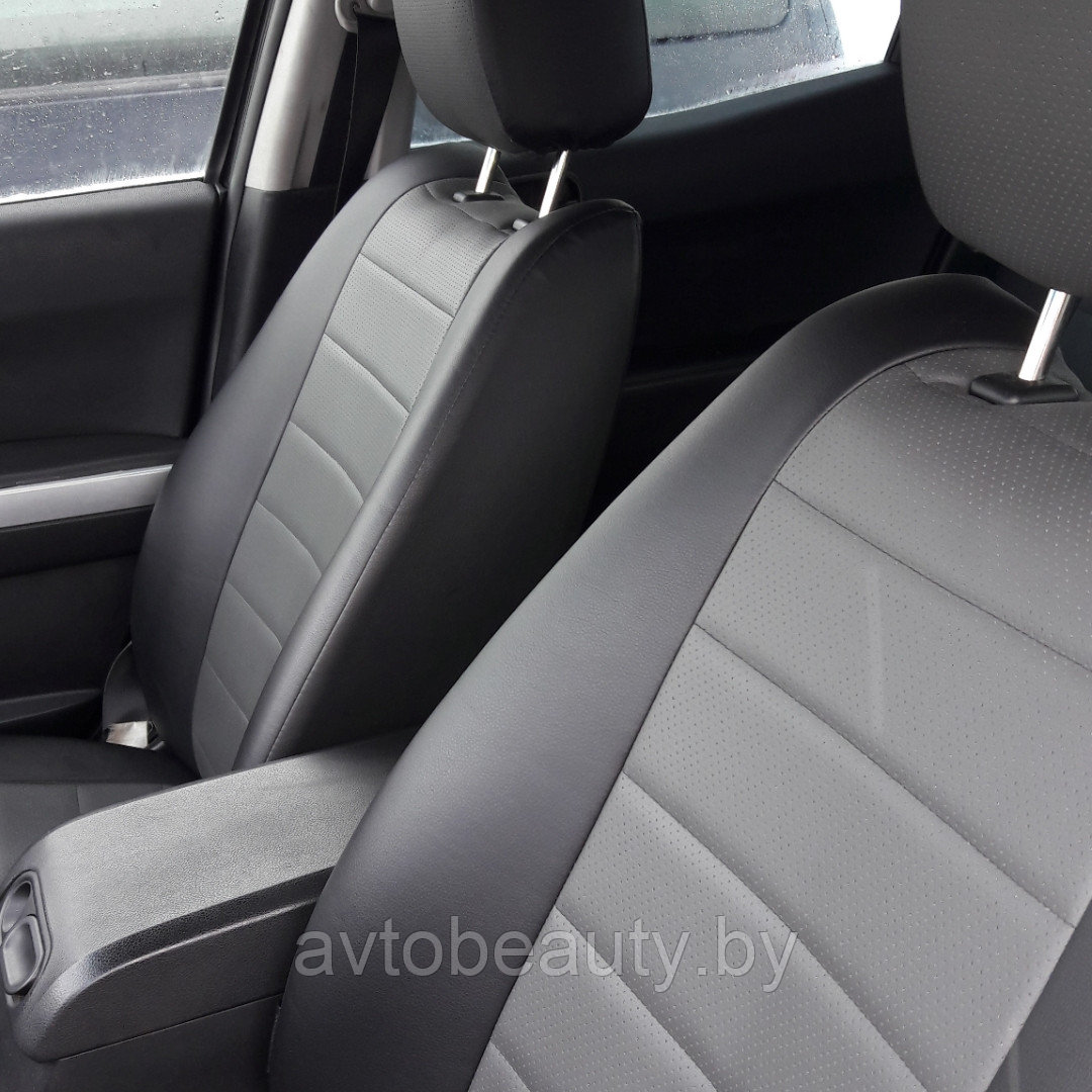 Чехлы для Volkswagen Touran (2015-) из экокожи на 5 мест - фото 2 - id-p129977651