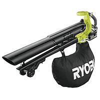 Воздуходувка-пылесос садовая аккумуляторная RYOBI RBV1850 (ONE+, 5 Ач, бесщеточная)