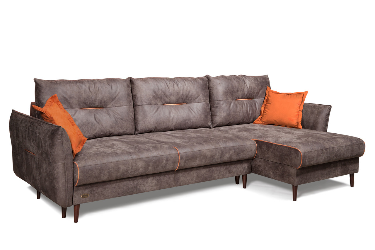 Угловой диван-кровать Прогресс Брауни ГМФ 558, 276х157 см