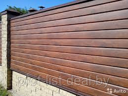 Металлический сайдинг для фасадов и заборов (Золотой дуб ) Lбрус ECOSTEEL® - фото 3 - id-p129980001