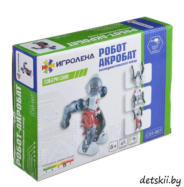 Конструктор робототехника Игроленд "Робот-Акробат" - фото 1 - id-p129981901