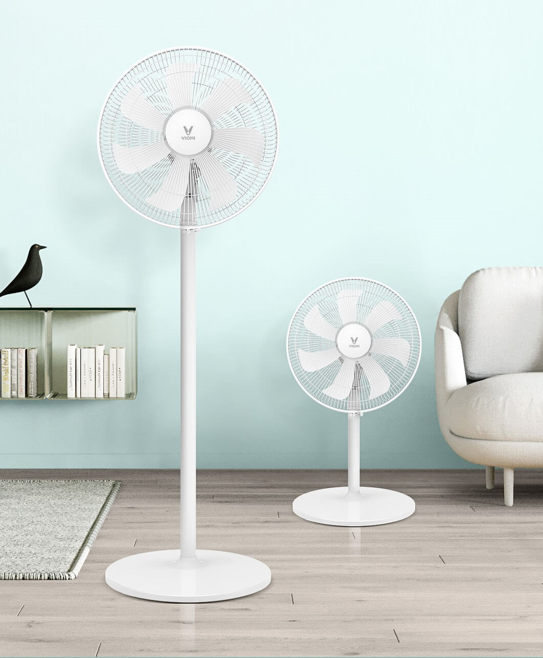 Вентилятор напольный Xiaomi Youpin Yunmi Floor Fan - фото 4 - id-p129983415