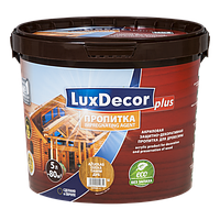 Декоративная пропитка для дерева LuxDecor 5л. бесцветный, Польша, Штрих-код:5906340225026