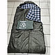 Спальный мешок с капюшоном Yagnob Marko Polo -10, левосторонний, HOLLOW FIBER, фланель (240х180) РБ, фото 3