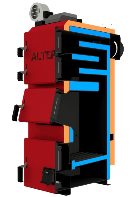 Твердотопливный котел Altep Duo Plus 31 кВт - фото 2 - id-p130001130