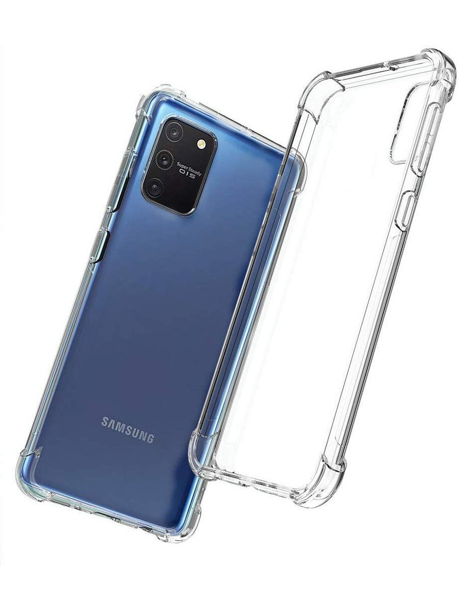 Силиконовый чехол для Samsung Galaxy S10 Lite (2 мм), прозрачный - фото 1 - id-p130007679
