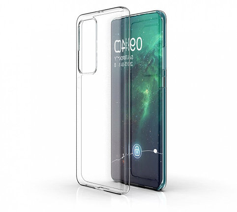 Силиконовый чехол для Huawei P40 Pro (2 мм), прозрачный, фото 2