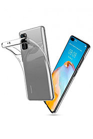 Силиконовый чехол для Huawei P40 (2 мм), прозрачный