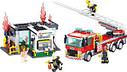 Конструктор Пожар на заправке, QL0220, аналог Лего Сити, фото 2
