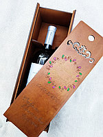 Коробка под бутылку для свадебной церемонии, фото 3